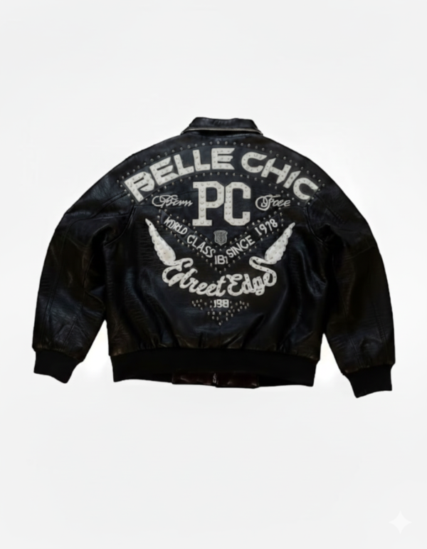 Pelle Chic PC Iconic Street Edge Bomber Jacket